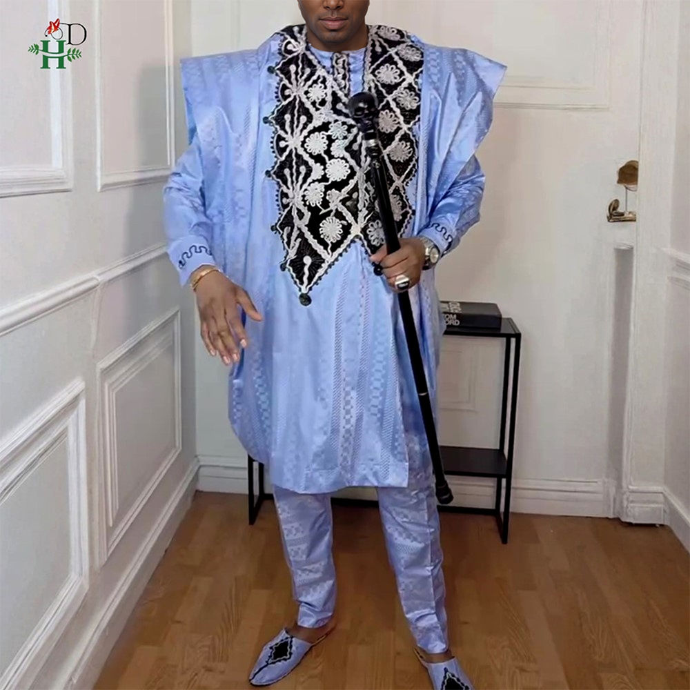 Dashiki Shirt Men - H&D African Clothing For Man Traditional