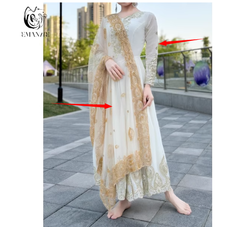 Indian Traditional Clothing Wo - Salwar Kameez Set ulasan dan harga