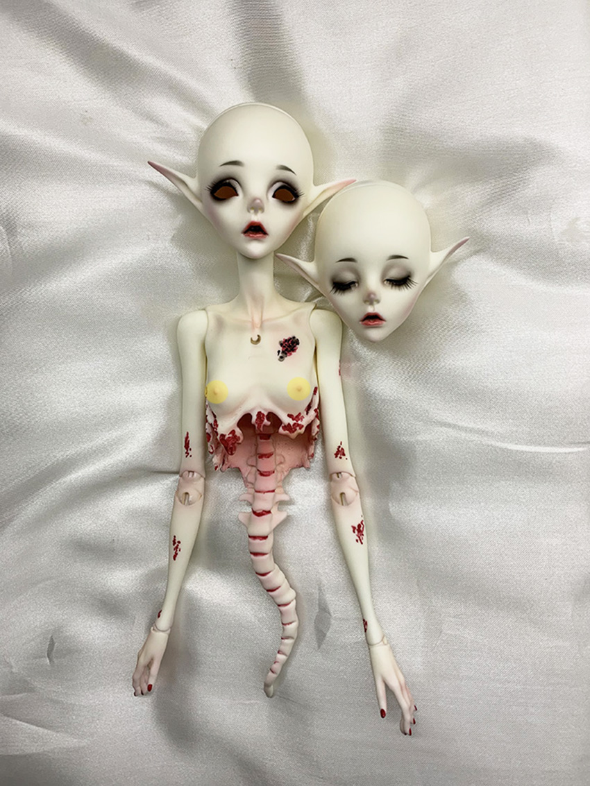 Zombies BJD SD Doll 1/6 Joint  - Ethnic Fashion Girls ulasan dan harga