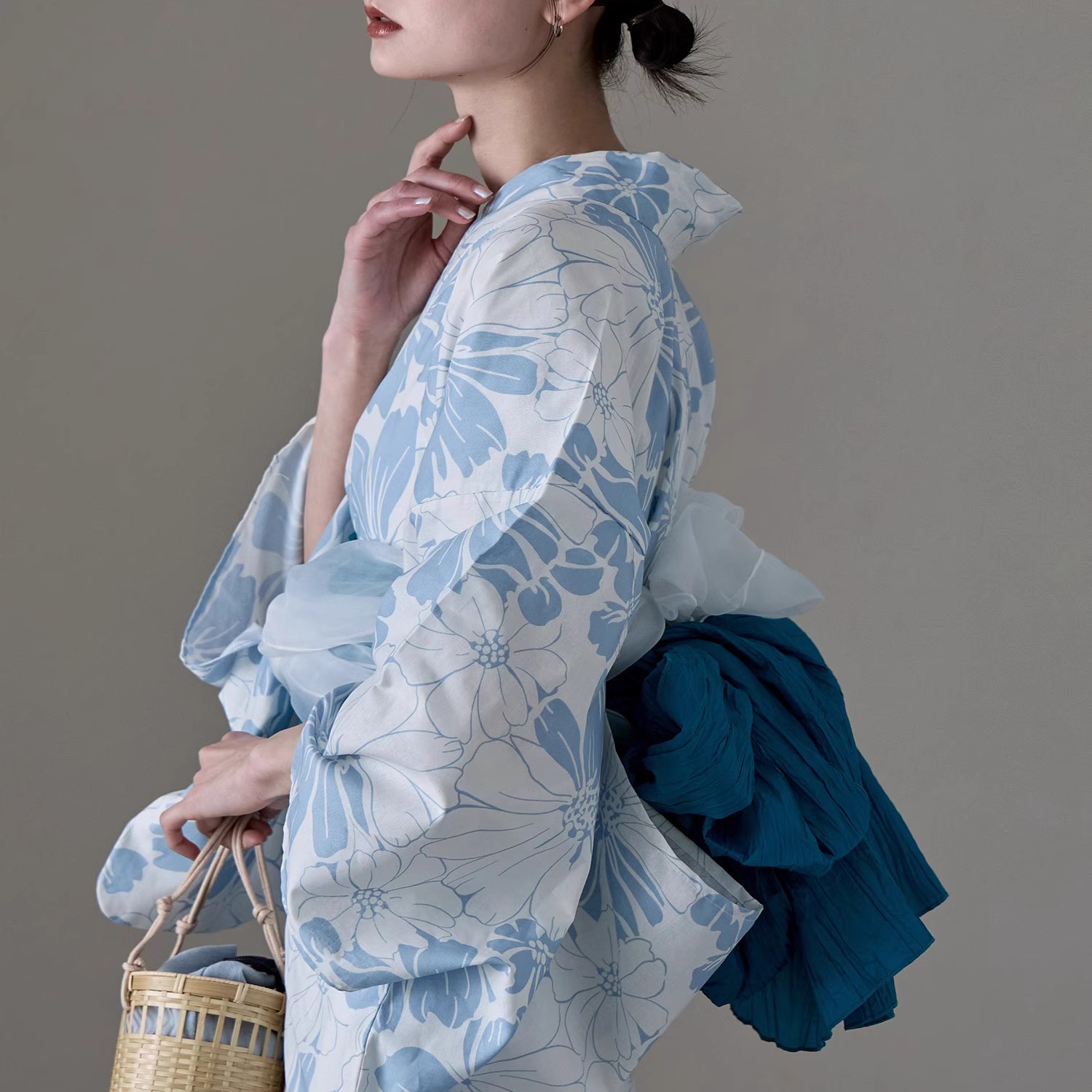 Traditional Yukata Kimono Cott - Ethnic Fashion Girls ulasan dan harga