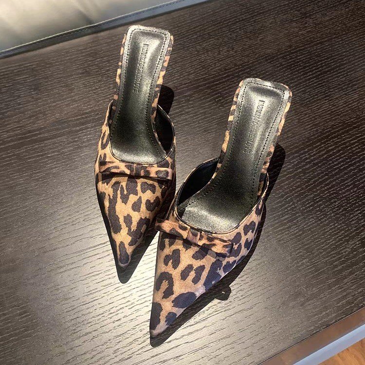 women's leopard-print pointed  - The Ethnic Fashion ulasan dan harga