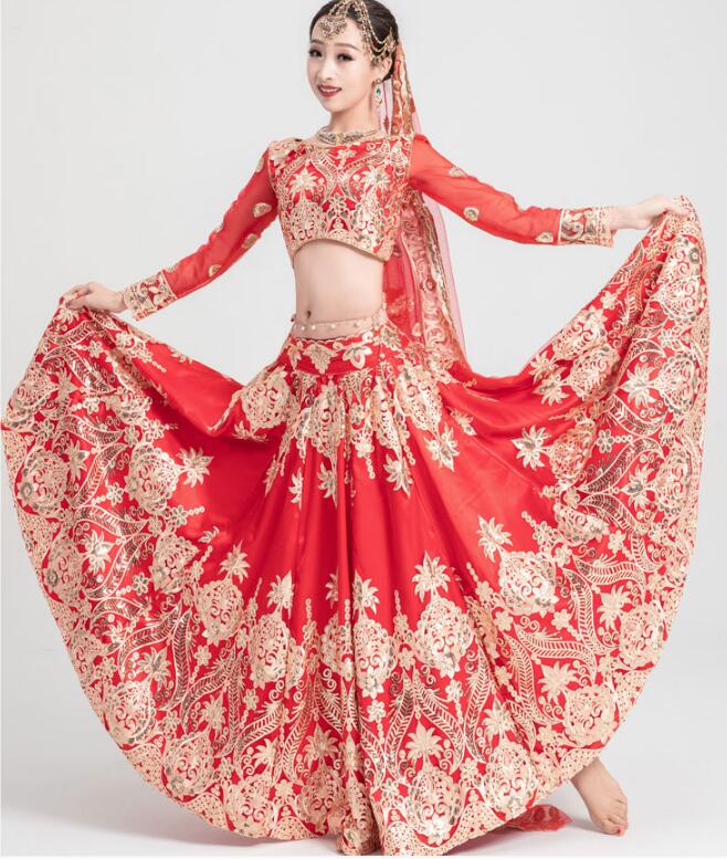 Sequin Embroidery Indian Sari  - Salwar Kameez Set ulasan dan harga