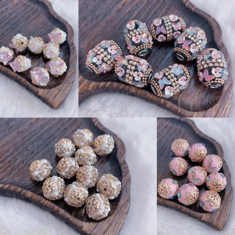 Fancy Beads Hand MadeIns Handm - Ethnic Fashion Style ulasan dan harga