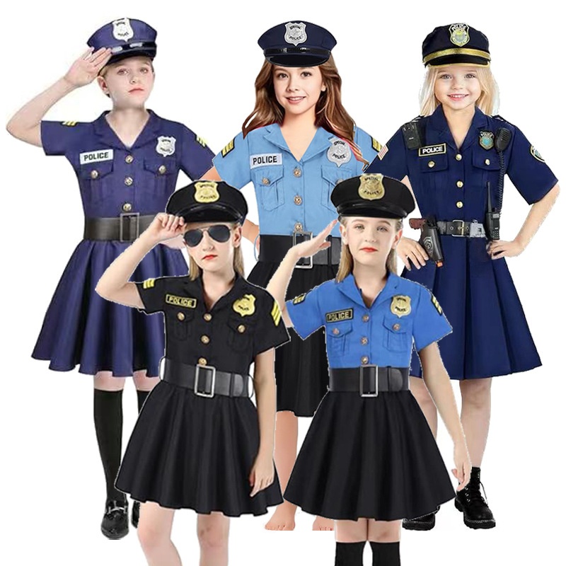 Halloween Children's Police Su - Ethnic Wear ulasan dan harga
