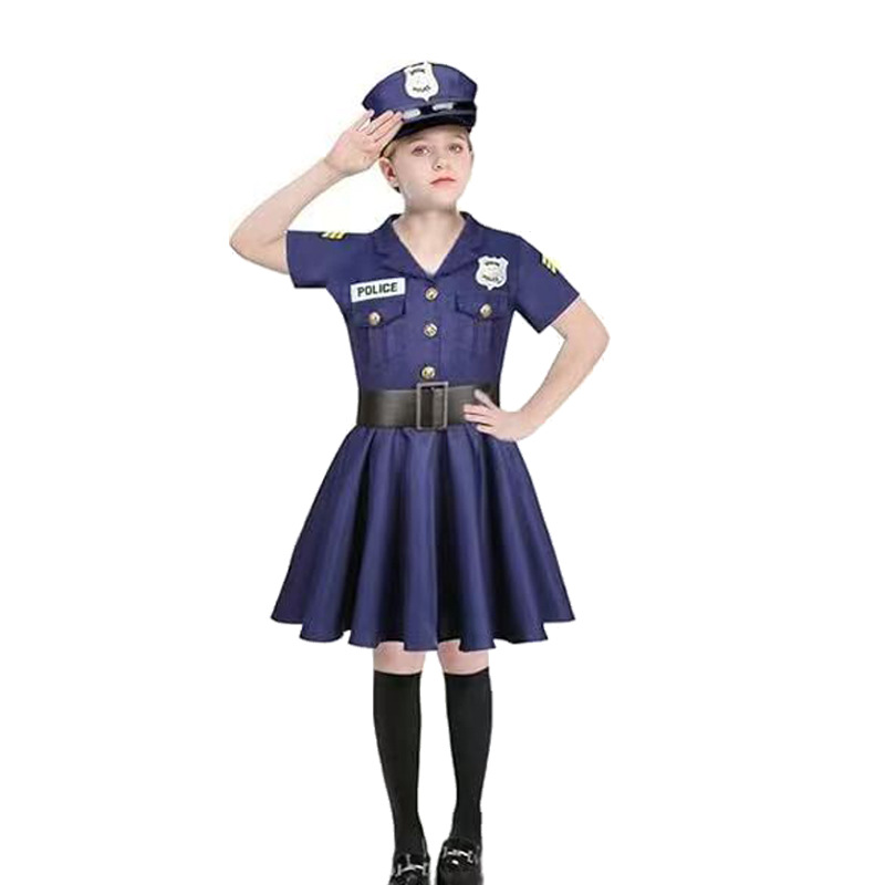 Halloween Children's Police Su - Ethnic Wear ulasan dan harga