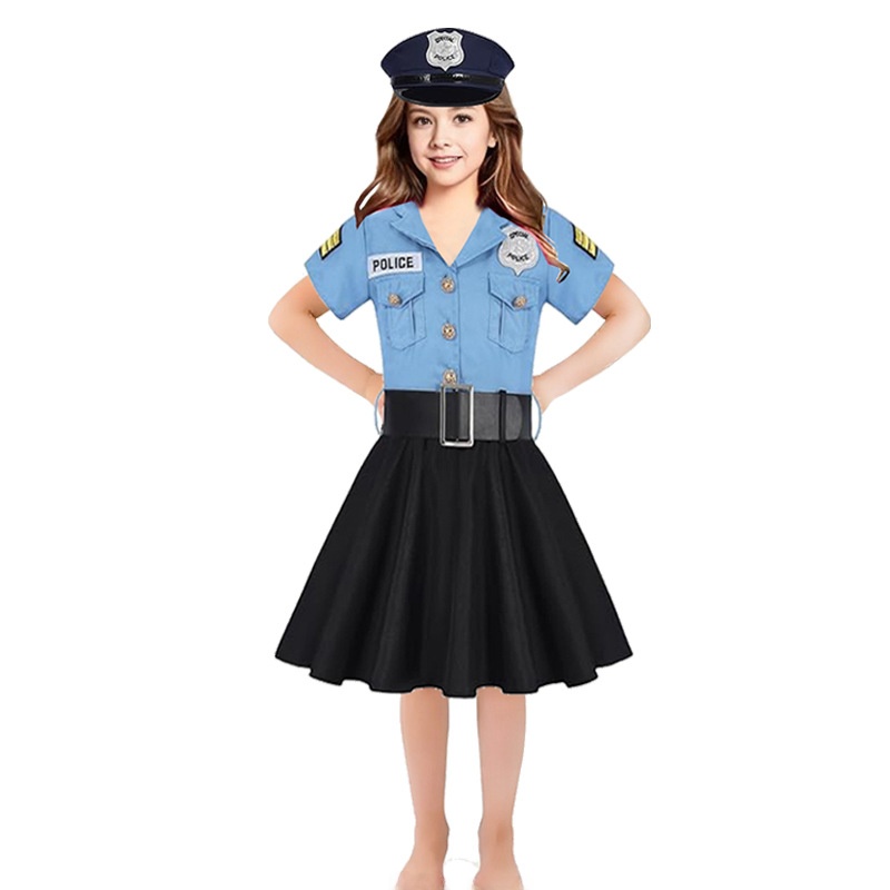 Halloween Children's Police Su - Ethnic Wear ulasan dan harga