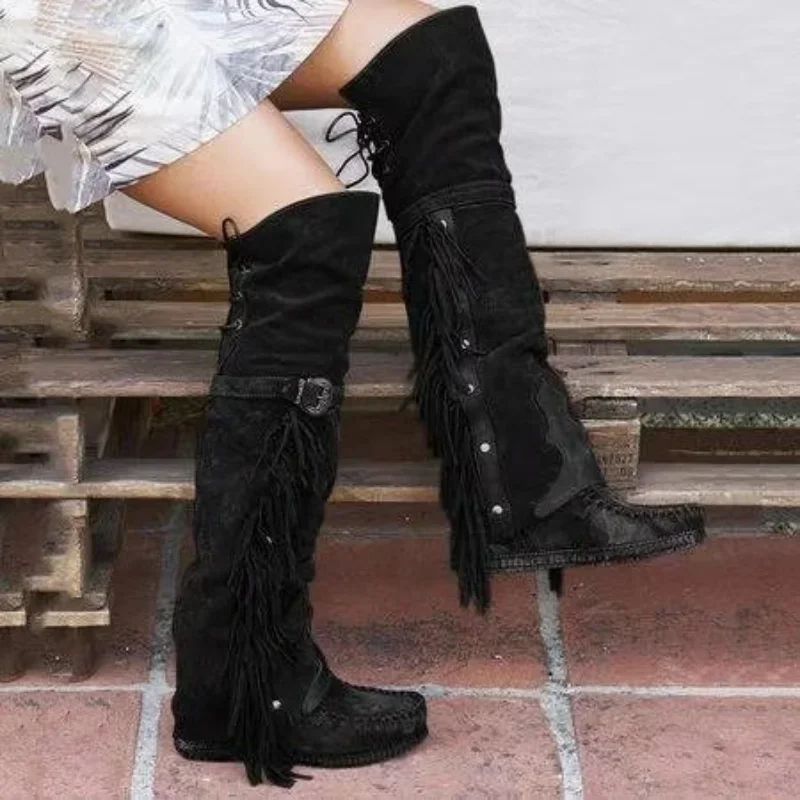 Fashion Bohemia Knee-length Wo - The Ethnic Fashion ulasan dan harga