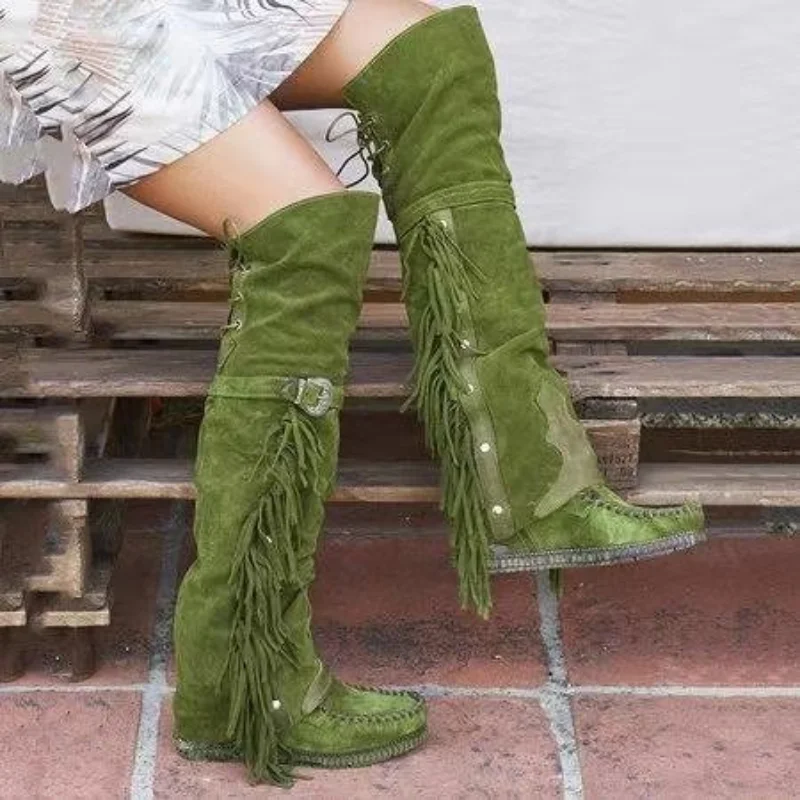 Fashion Bohemia Knee-length Wo - The Ethnic Fashion ulasan dan harga