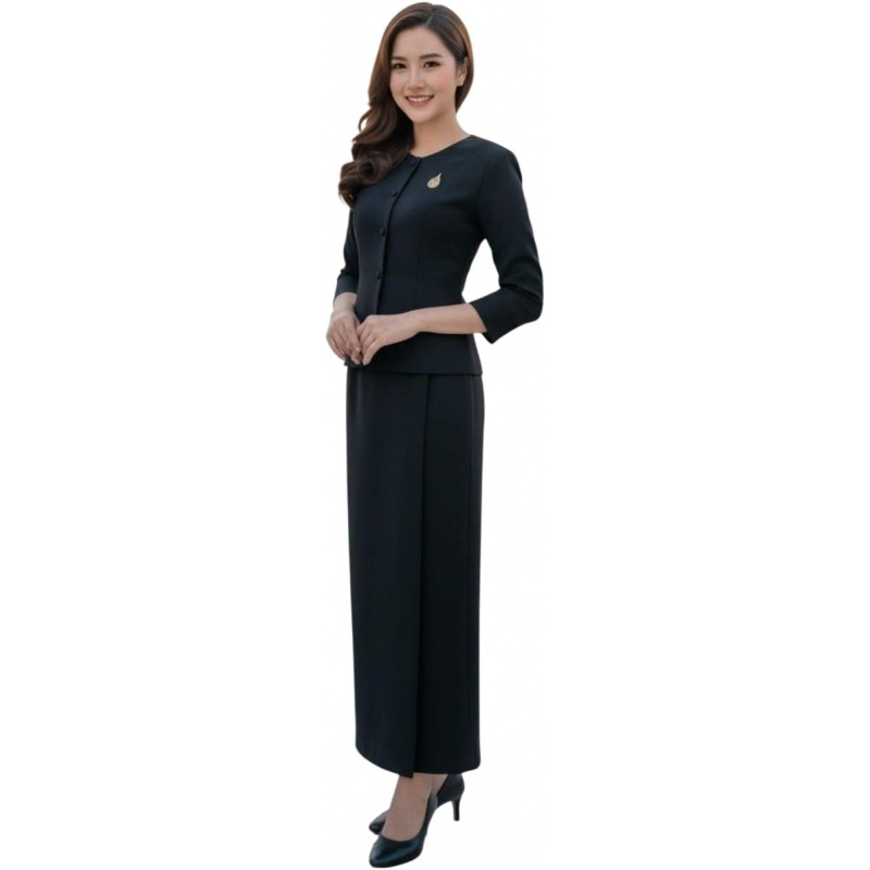 Traditional Thai Ruean Ton Lon - Thai Silk Blouse ulasan dan harga