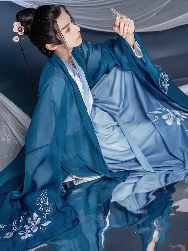 Chinese New Modern Hanfu Man T - Hanbok Modern Set ulasan dan harga