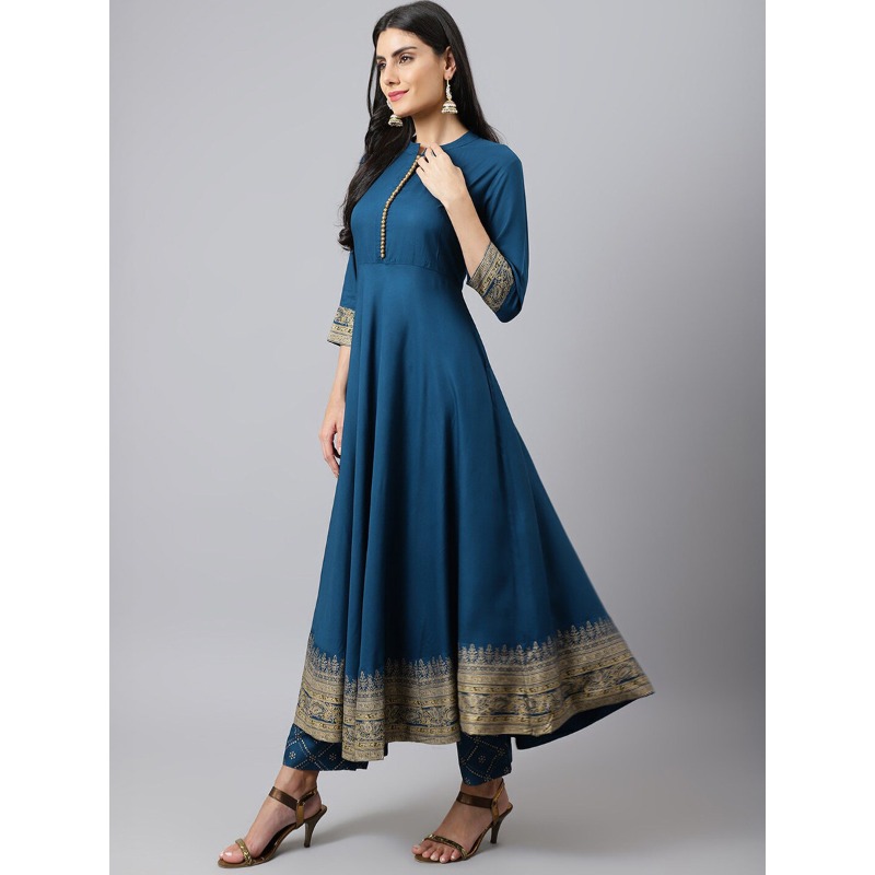 Indian Ethnic Wear Women Kurta - Salwar Kameez Set ulasan dan harga