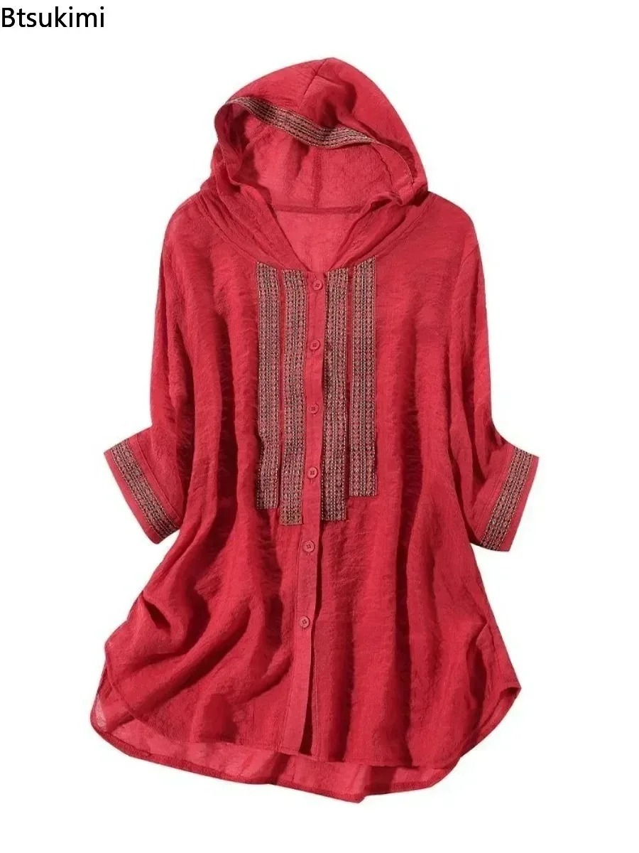Fashion Women's Hooded Spliced - Ethnic Fashion For Ladies ulasan dan harga