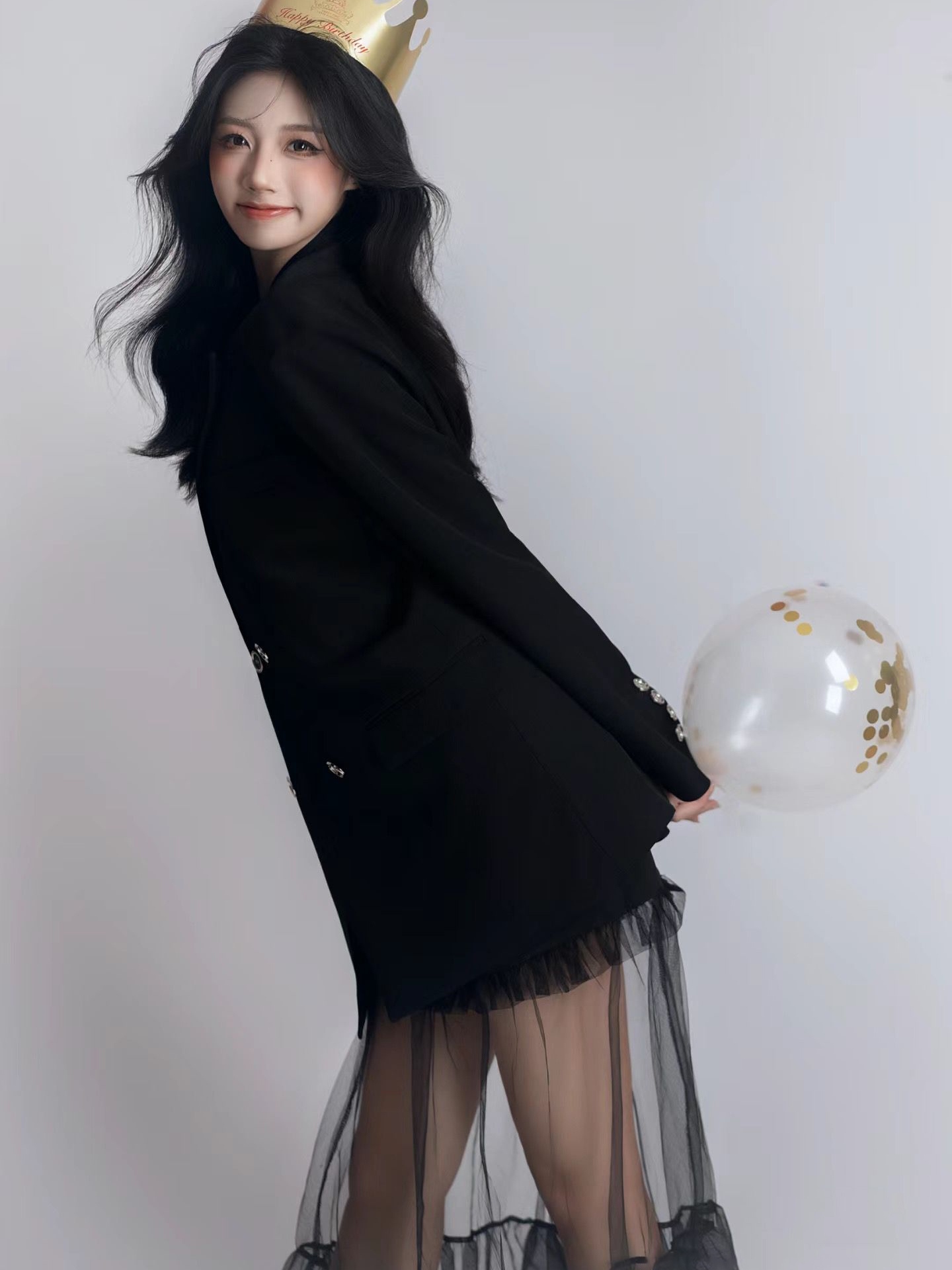 Black Suit Studio Theme Sweet  - Ethnic Wear ulasan dan harga