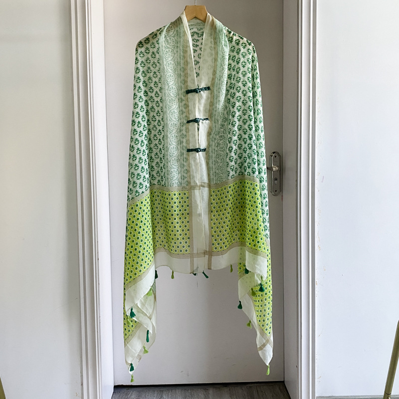 New Ethnic Style Paisley Shawl - Go Ethnic Fashion ulasan dan harga