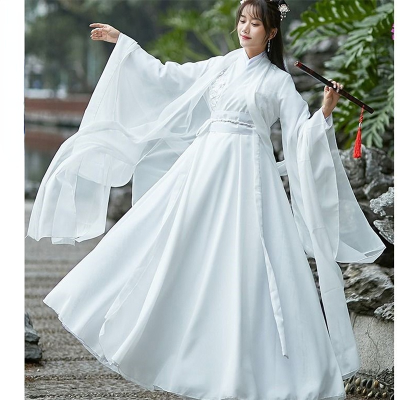 Modern Hanfu Woman Chinese Tra - Hanbok Modern Set ulasan dan harga