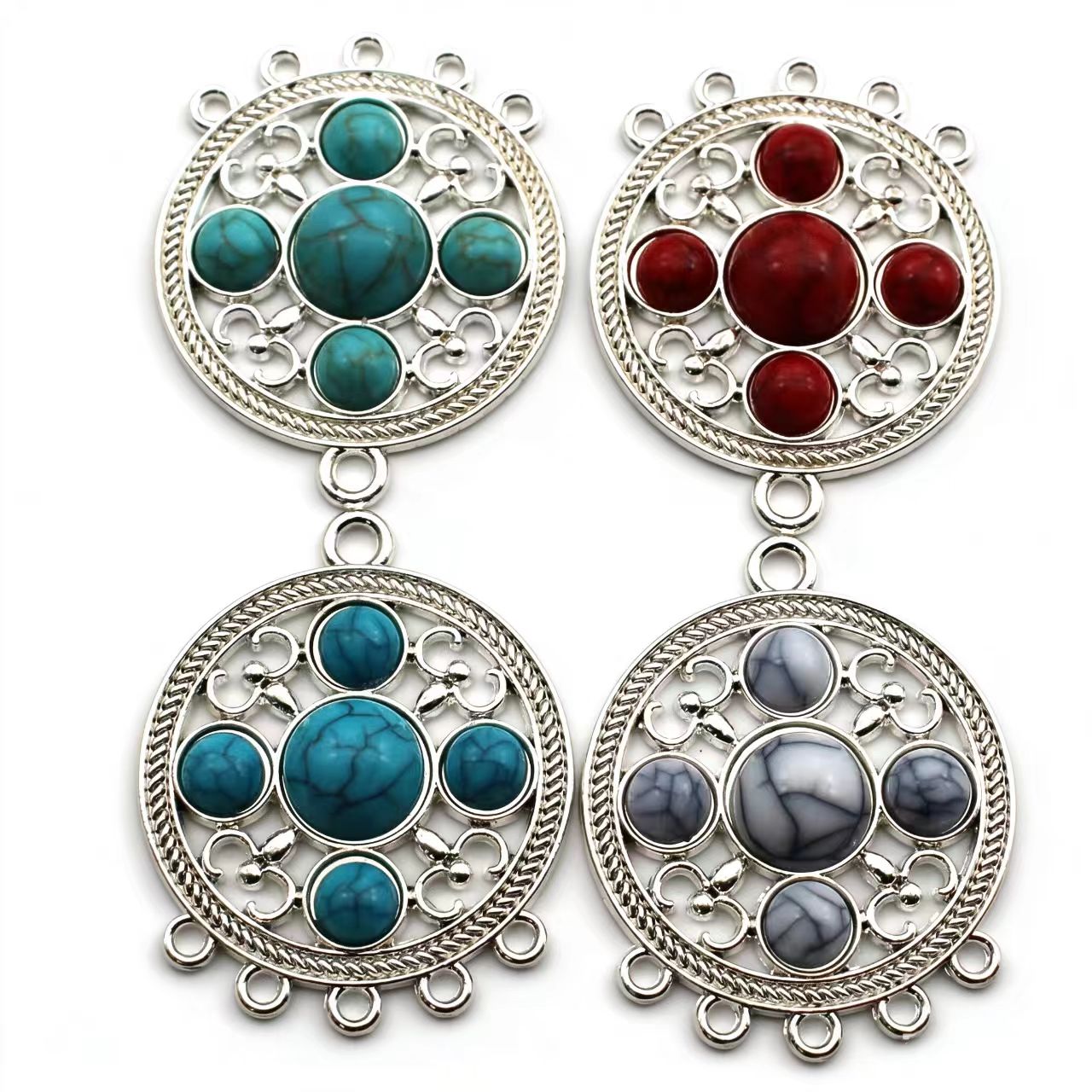 10Pcs 31x38mm Ethnic Style Rou - Ethnic Fashion Style ulasan dan harga