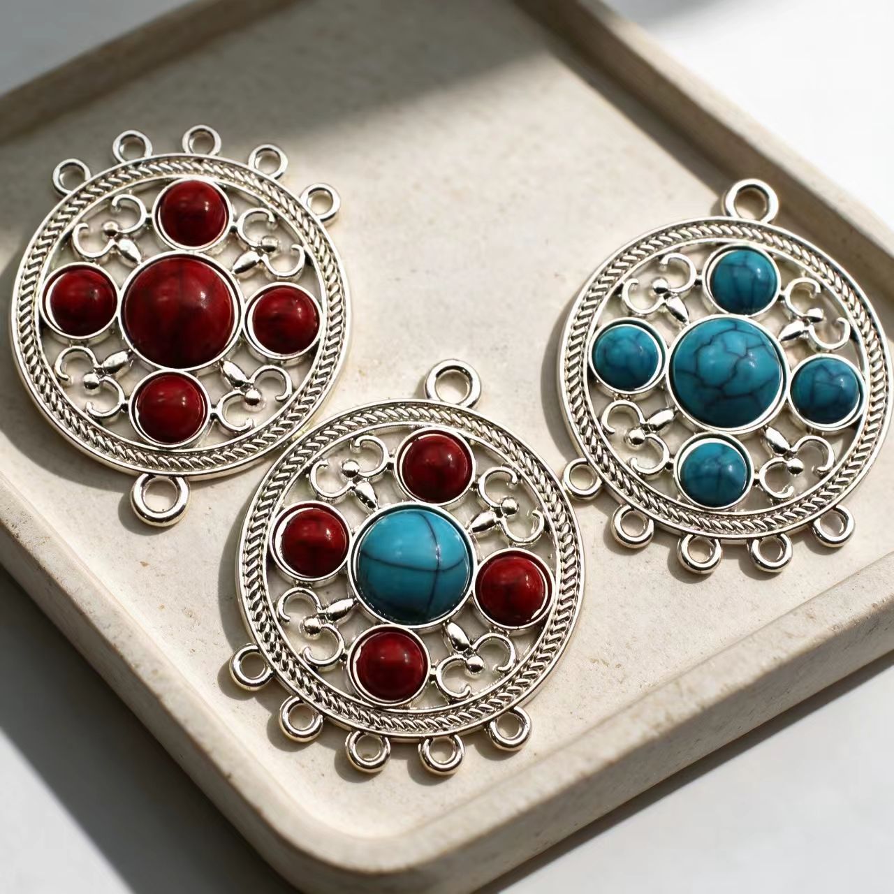 10Pcs 31x38mm Ethnic Style Rou - Ethnic Fashion Style ulasan dan harga