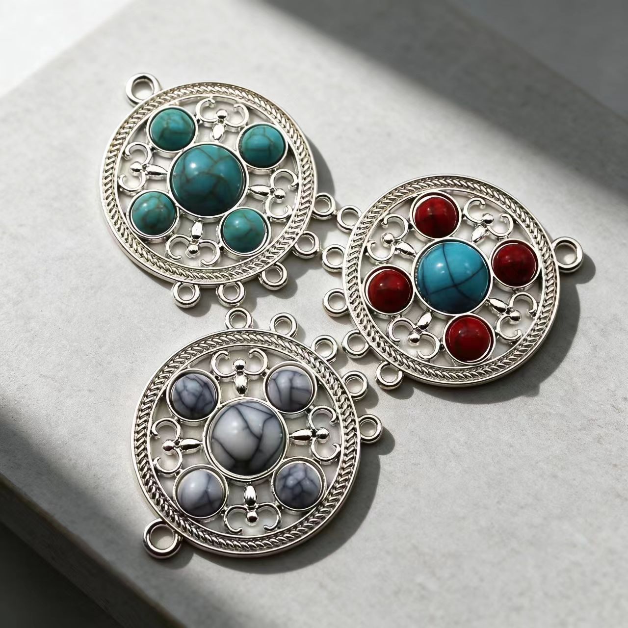 10Pcs 31x38mm Ethnic Style Rou - Ethnic Fashion Style ulasan dan harga