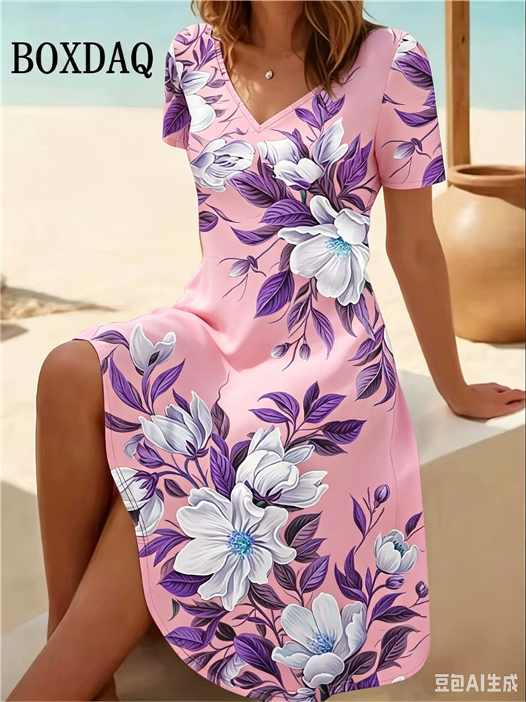 6XL Plus Size Women Dresses Su - Ethnic Fashion Dress ulasan dan harga