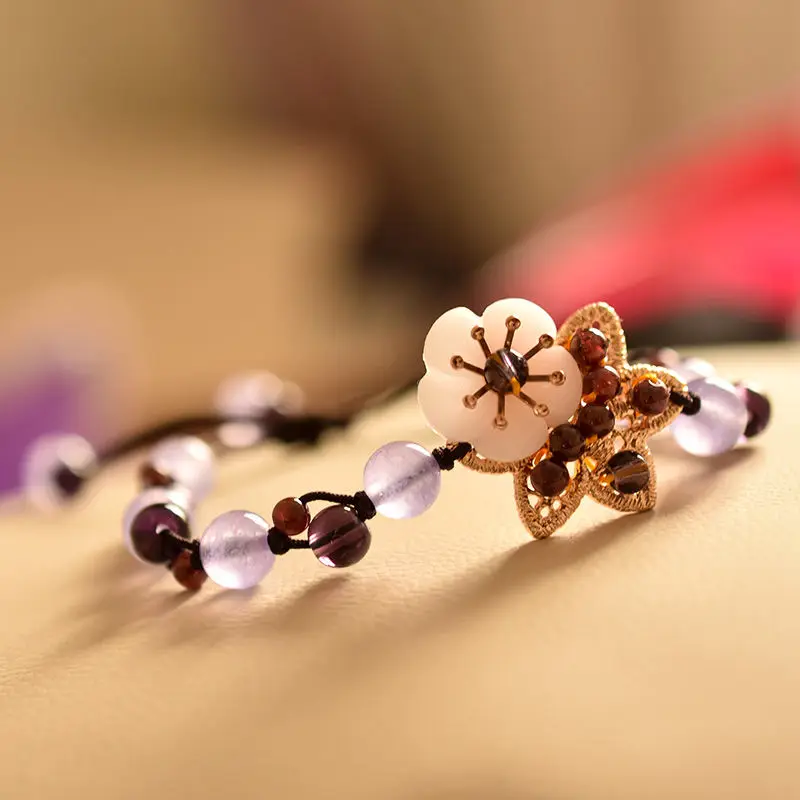Chinese Crystal Mori Bracelet  - Ethnic Fashion Girls ulasan dan harga
