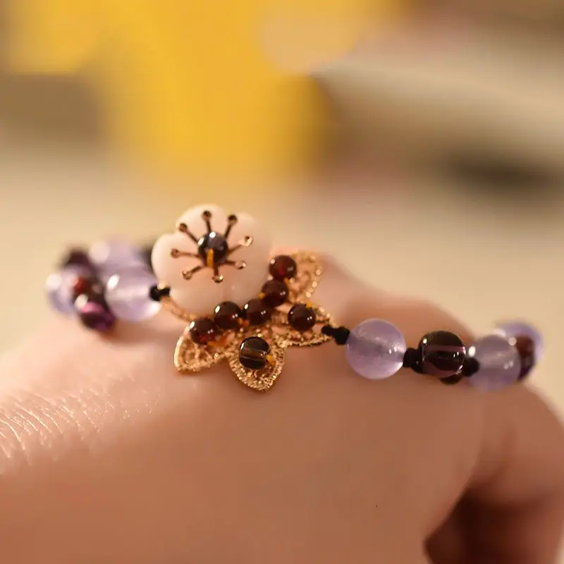 Chinese Crystal Mori Bracelet  - Ethnic Fashion Girls ulasan dan harga