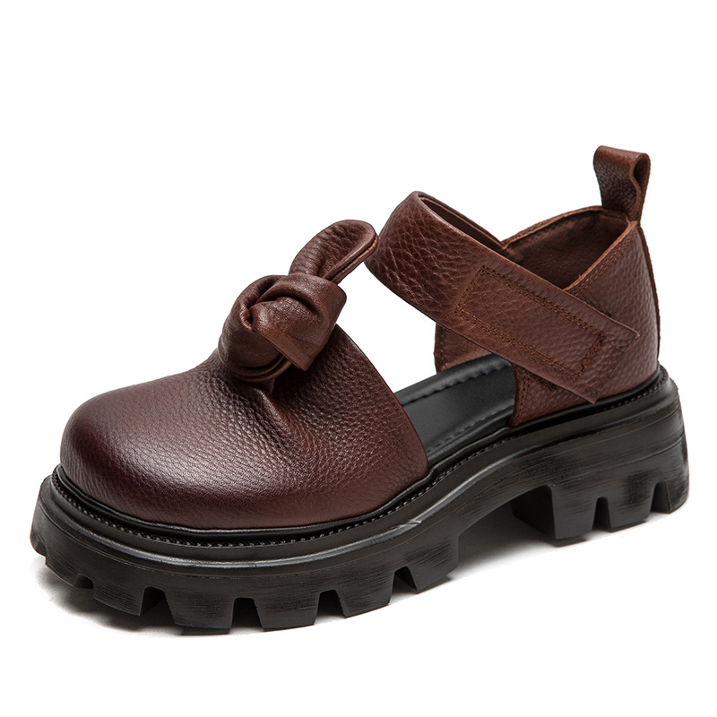 5cm Ethnic Knot Platform Wedge - The Ethnic Fashion ulasan dan harga