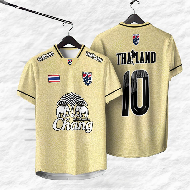 New Thailand Number 10 Jersey  - Thai Silk Blouse ulasan dan harga