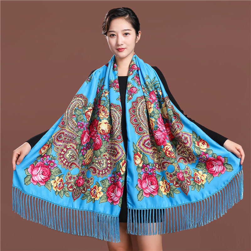 Russian Style Luxury Floral Pr - Ethnic Fashion For Ladies ulasan dan harga