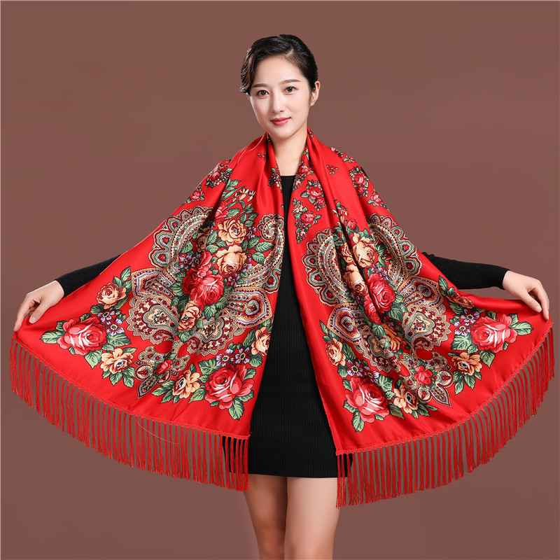 Russian Style Luxury Floral Pr - Ethnic Fashion For Ladies ulasan dan harga