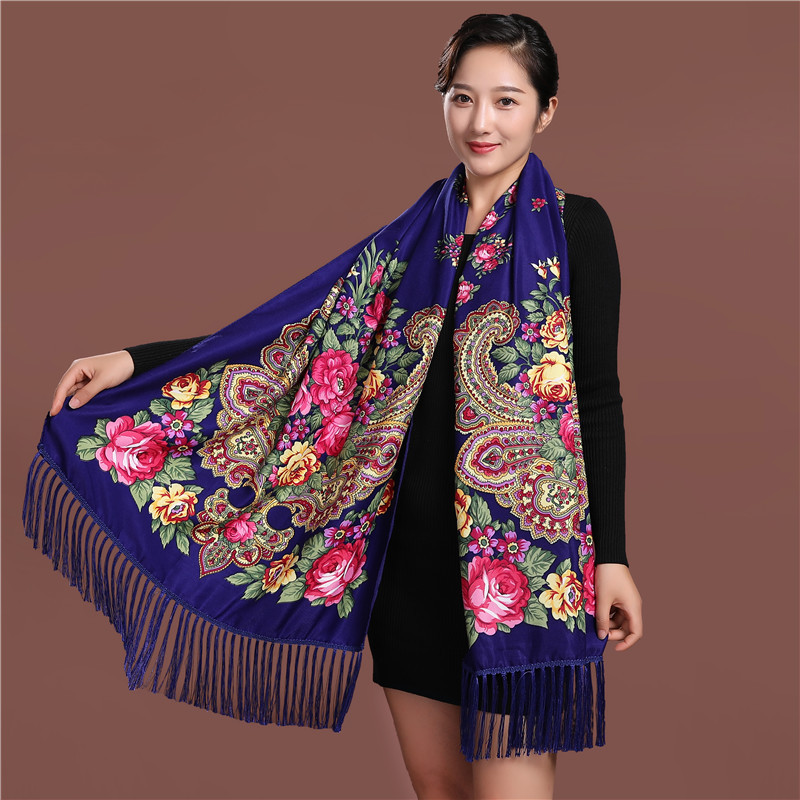 Russian Style Luxury Floral Pr - Ethnic Fashion For Ladies ulasan dan harga