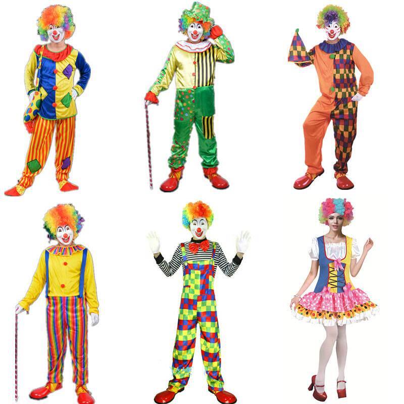Halloween Clown Costume Ball C - Ethnic Wear ulasan dan harga