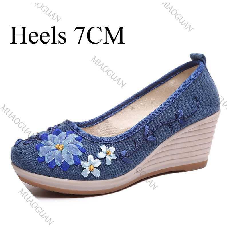 Embroidered Women Comfort Wedg - The Ethnic Fashion ulasan dan harga