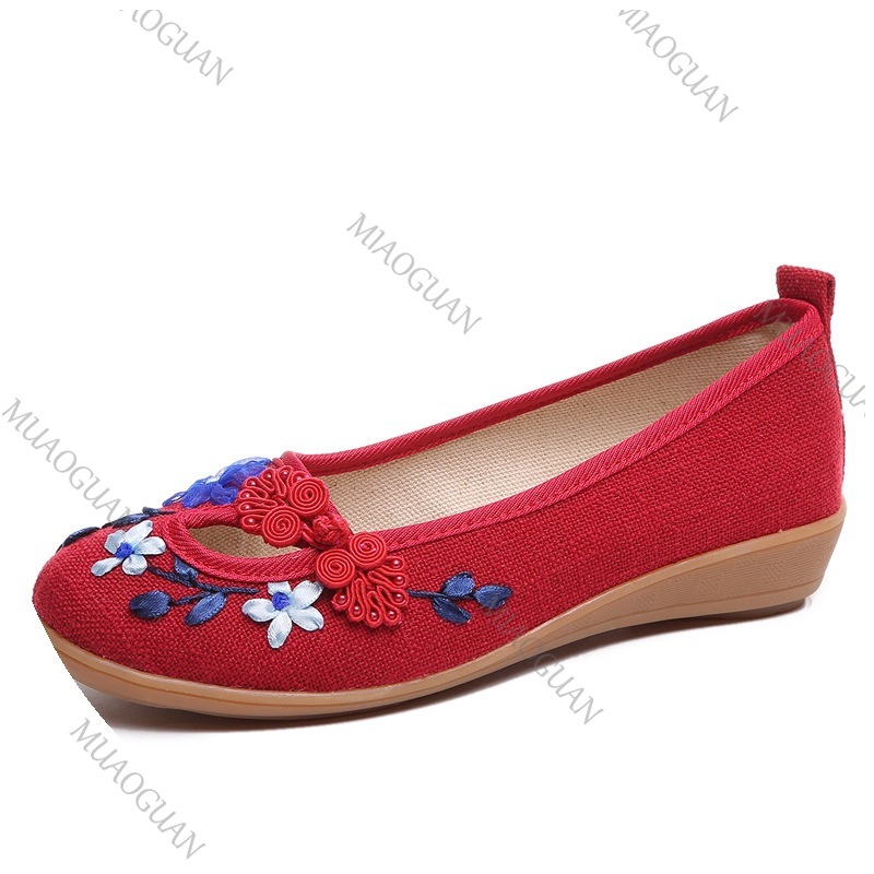 Embroidered Women Comfort Wedg - The Ethnic Fashion ulasan dan harga