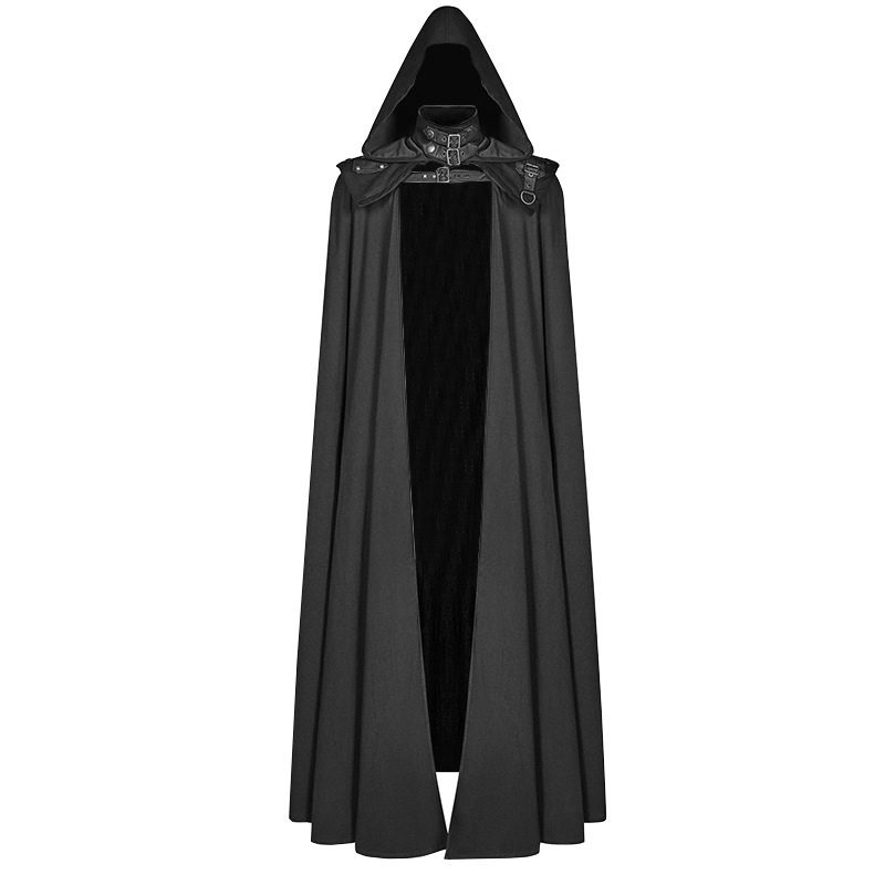Medieval Gothic Hooded Coat Ha - Ethnic Wear ulasan dan harga