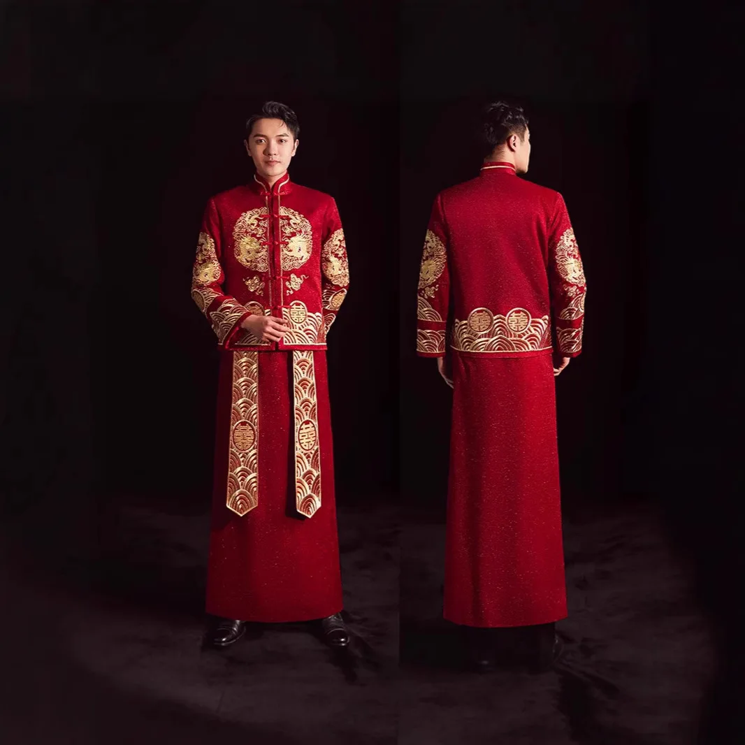 Embroidery Xiuhe Men's Clothin - Salwar Kameez Set ulasan dan harga