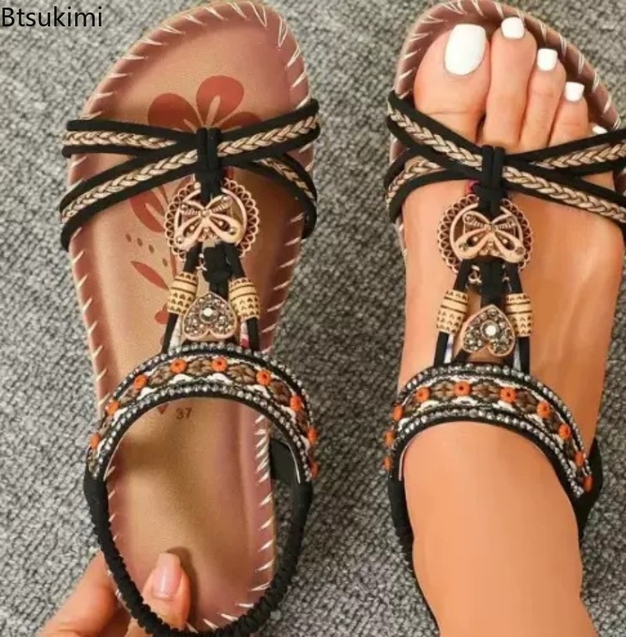 Women Bohemian Sandals Outdoor - The Ethnic Fashion ulasan dan harga