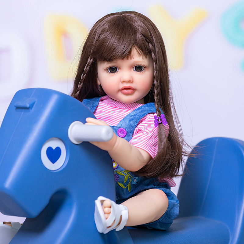 50CM Full Body Silicone Reborn - Ethnic Fashion Girls ulasan dan harga