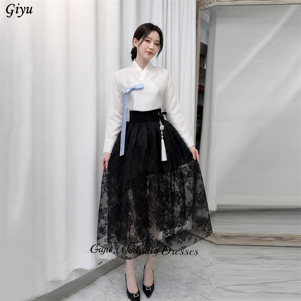 Giyu Customized Black Contrast - Hanbok Modern Set ulasan dan harga