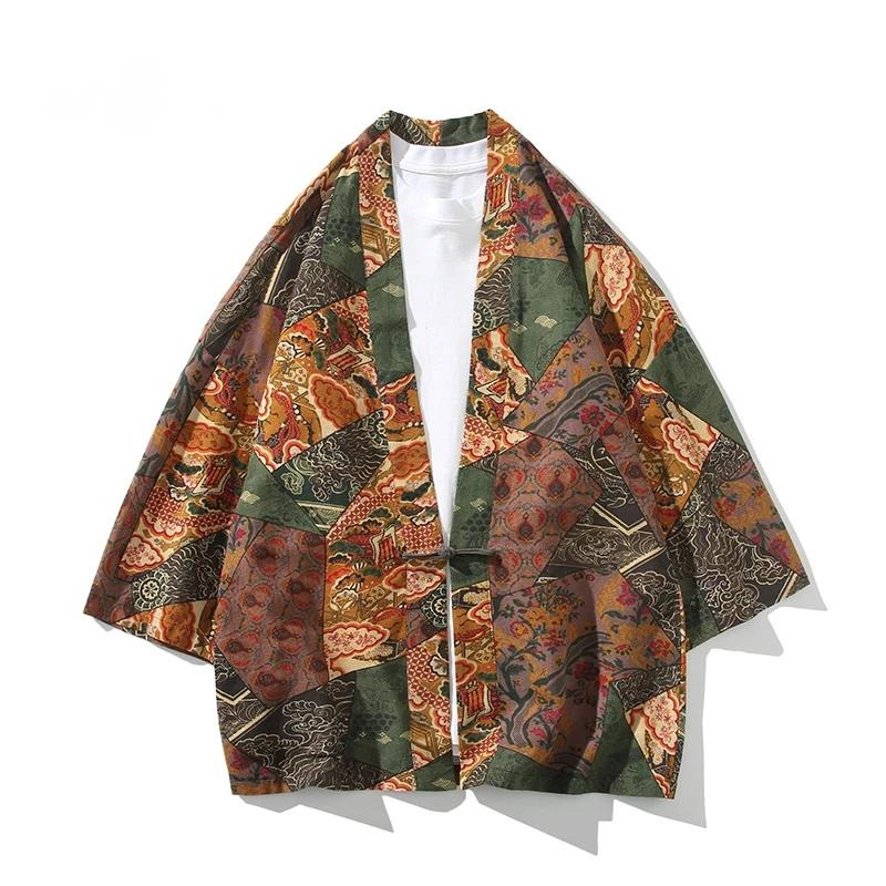 Ethnic Style Print Yukata Men  - The Ethnic Fashion ulasan dan harga