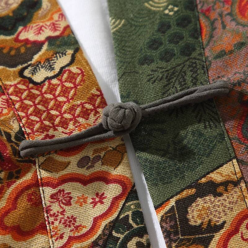 Ethnic Style Print Yukata Men  - The Ethnic Fashion ulasan dan harga